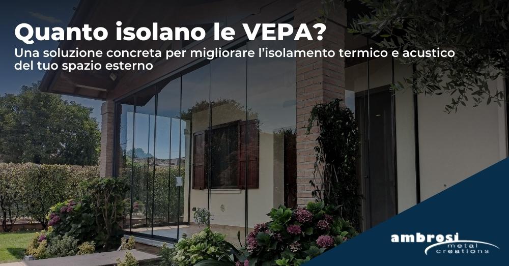 Quanto Isolano le Vetrate Panoramiche Scorrevoli